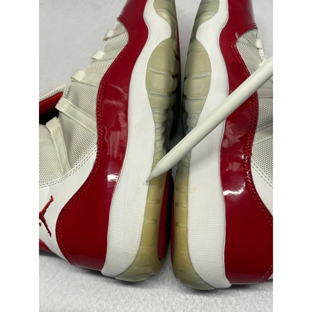 Jordan 11 Retro GS Cherry 378038-116 7Y/ Women 8.5